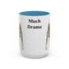 15oz Funny Shiba Inu Mug, Light Blue, front view