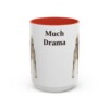 15oz Funny Shiba Inu Mug, Red, front view