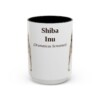 15oz-shiba-inu-mug-latin-black-front 15oz Shiba Inu Latin Mug, Black, front view
