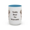 15oz Funny Shichon Mug, Light Blue, front view