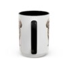 15oz Shih-Poo Latin Mug, Black, back view