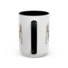 15oz Shih Tzu Latin Mug, Black, back view