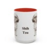 15oz Shih Tzu Mug, Red, front view
