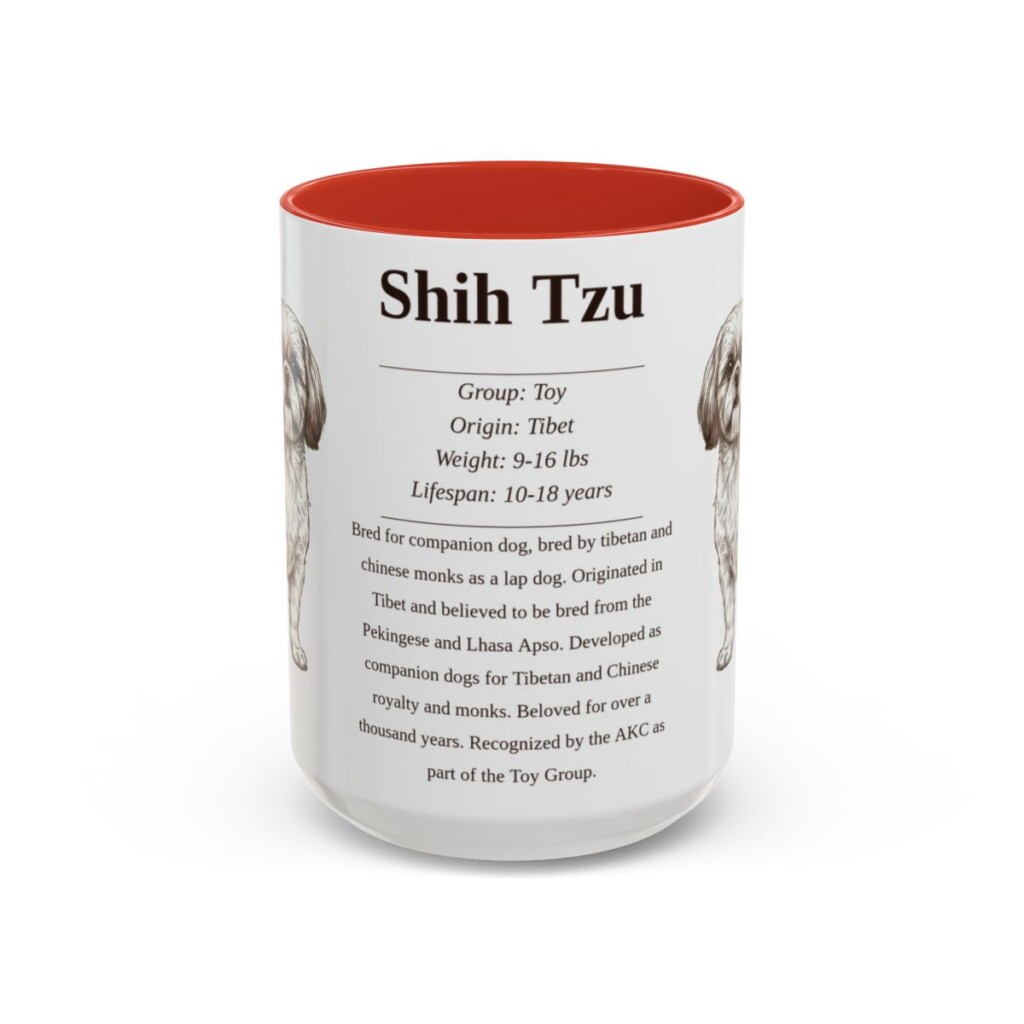15oz-shih-tzu-mug-writeup-red 15oz shih tzu mug, Red