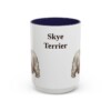 15oz Skye Terrier Mug, Navy, front view