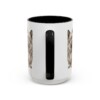 15oz Skye Terrier Mug, Black, back view