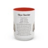 15oz Skye Terrier Mug, Red, front view