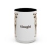 15oz Sloughi Mug, Black, front view