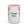 15oz-sloughi-mug-mom-pink 15oz Sloughi Dog Mom Mug, Pink, front view