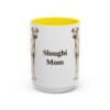15oz-sloughi-mug-mom-yellow 15oz Sloughi Dog Mom Mug, Yellow, front view
