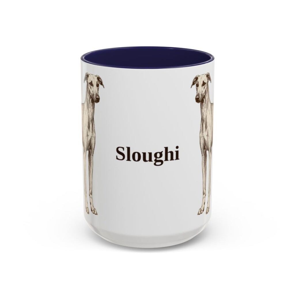 15oz Sloughi Mug, Navy, front view