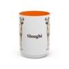 15oz Sloughi Mug, Orange, front view
