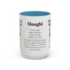 15oz Sloughi Mug, Light Blue, front view