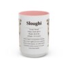 15oz Sloughi Mug, Pink, front view