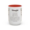 15oz Sloughi Mug, Red, front view