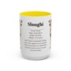 15oz Sloughi Mug, Yellow, front view