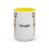 15oz Sloughi Mug, Yellow, front view
