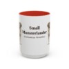 15oz-small-munsterlander-mug-latin-red 15oz Small Munsterlander Latin Mug, Red, front view