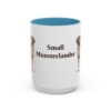 15oz Small Munsterlander Mug, Light Blue, front view