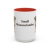 15oz Small Munsterlander Mug, Red, front view