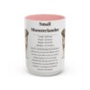 15oz Small Munsterlander Mug, Pink, front view