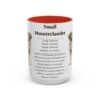 15oz Small Munsterlander Mug, Red, front view
