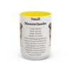 15oz Small Munsterlander Mug, Yellow, front view
