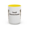 15oz Small Munsterlander Mug, Yellow, front view