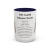 15oz Soft Coated Wheaten Terrier Mug, Navy, front view