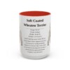 15oz Soft Coated Wheaten Terrier Mug, Red, front view