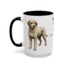 15oz-spanish-water-dog-mug-latin-black-left 15oz Spanish Water Dog Latin Mug, Black, left side view