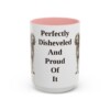 15oz Funny Spinone Italiano Mug, Pink, front view
