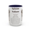 15oz Spinone Italiano Mug, Navy, front view