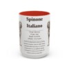15oz Spinone Italiano Mug, Red, front view