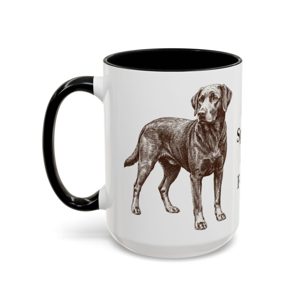 15oz-springador-mug-humor-black-left 15oz Funny Springador Mug, Black, left side view
