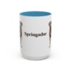 15oz Springador Mug, Light Blue, front view
