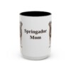 15oz-springador-mug-mom-black-front 15oz Springador Dog Mom Mug, Black, front view