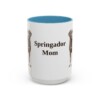 15oz-springador-mug-mom-light-blue 15oz Springador Dog Mom Mug, Light Blue, front view