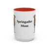 15oz-springador-mug-mom-red 15oz Springador Dog Mom Mug, Red, front view