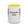15oz-springador-mug-mom-yellow 15oz Springador Dog Mom Mug, Yellow, front view