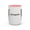 15oz Springador Mug, Pink, front view