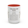 15oz-staffordshire-bull-terrier-mug-writeup-red 15oz Staffordshire Bull Terrier Mug, Red, front view