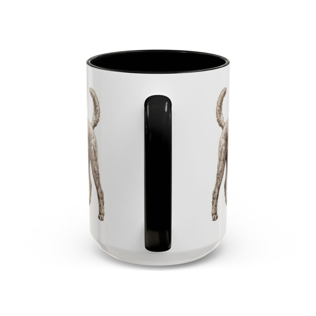 15oz-standard-poodle-mug-humor-black-back 15oz Funny Standard Poodle Mug, Black, back view