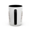 15oz Teddy Roosevelt Terrier Mug, Black, back view