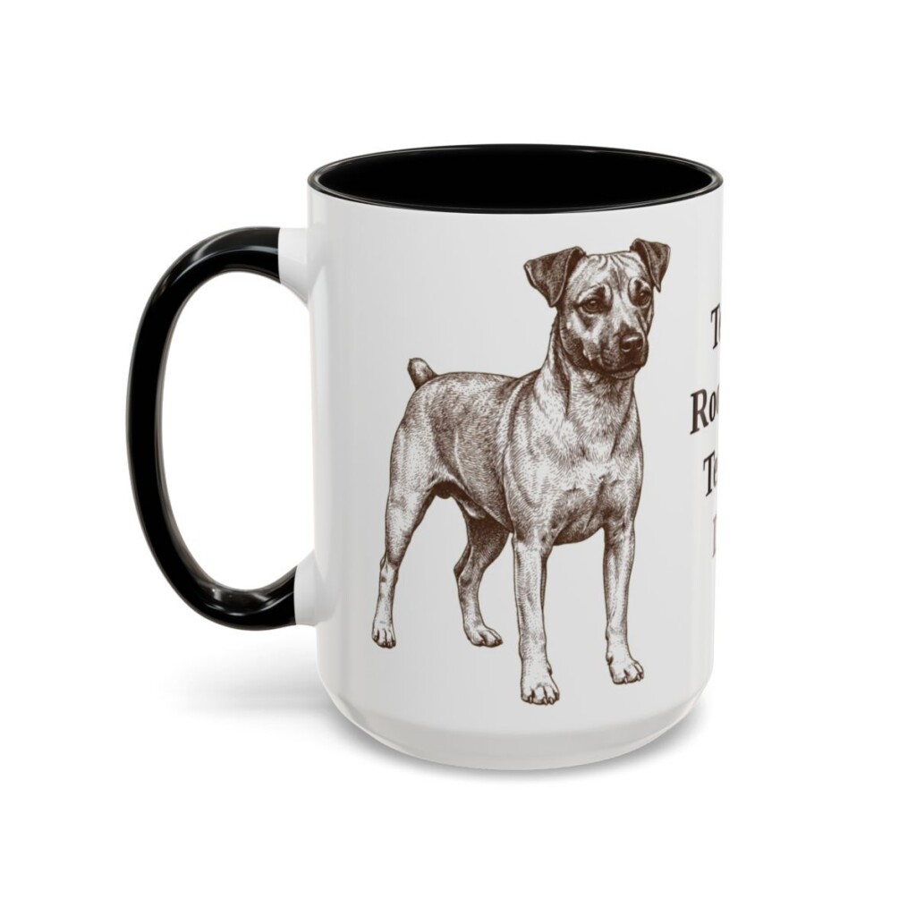 15oz-teddy-roosevelt-terrier-mug-dad-black-left 15oz Teddy Roosevelt Terrier Dog Dad Mug, Black, left side view