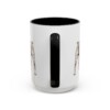15oz Teddy Roosevelt Terrier Mug, Black, back view