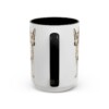 15oz Tenterfield Terrier Latin Mug, Black, back view