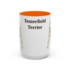 15oz Tenterfield Terrier Mug, Orange, front view