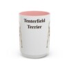 15oz Tenterfield Terrier Mug, Pink, front view