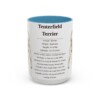 15oz Tenterfield Terrier Mug, Light Blue, front view